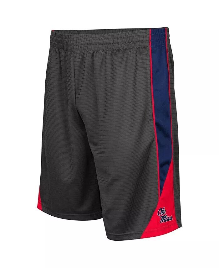 

Мужские шорты Ole Miss Rebels Turnover цвета уголь Colosseum