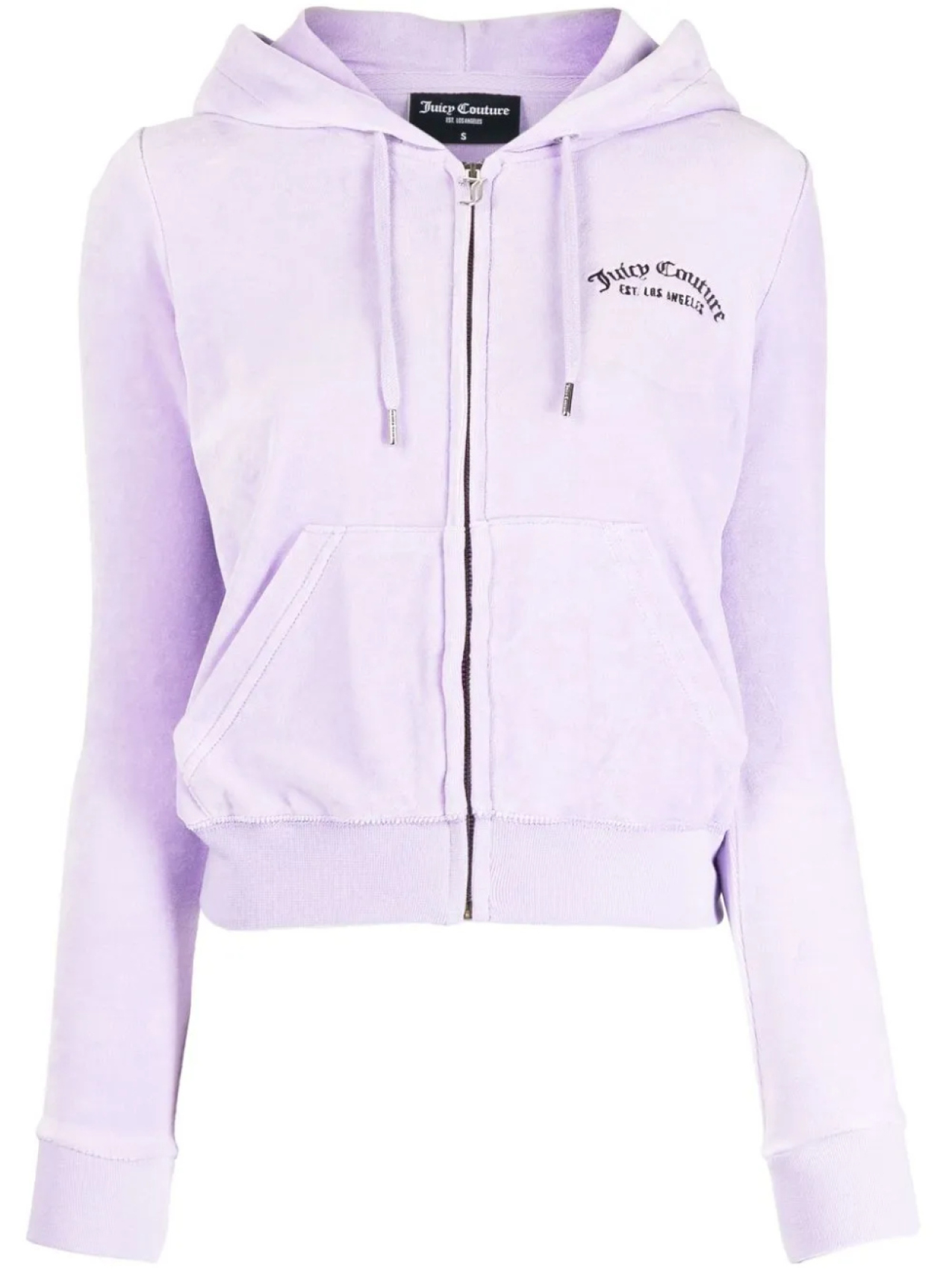 

Juicy Couture велюровое худи Robertson на молнии, фиолетовый