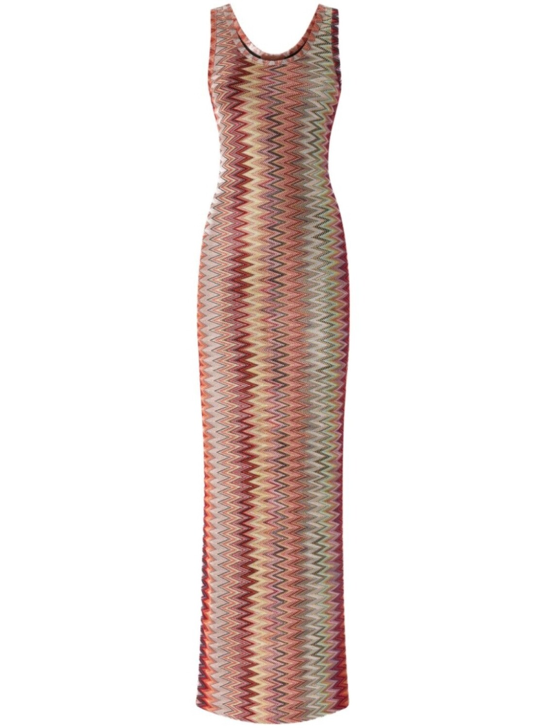 

Трикотажное платье-майка Missoni, зеленый