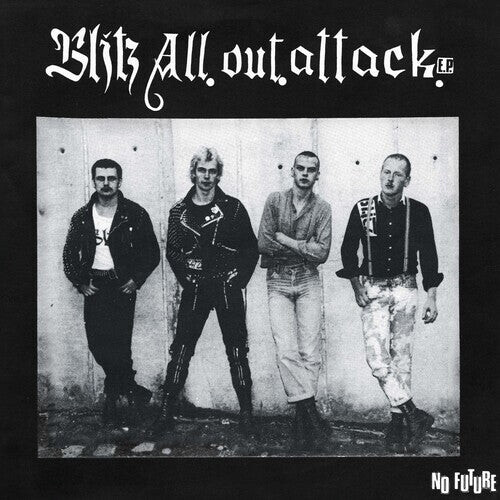 

Сингл 7" Blitz: All Out Attack - White/black