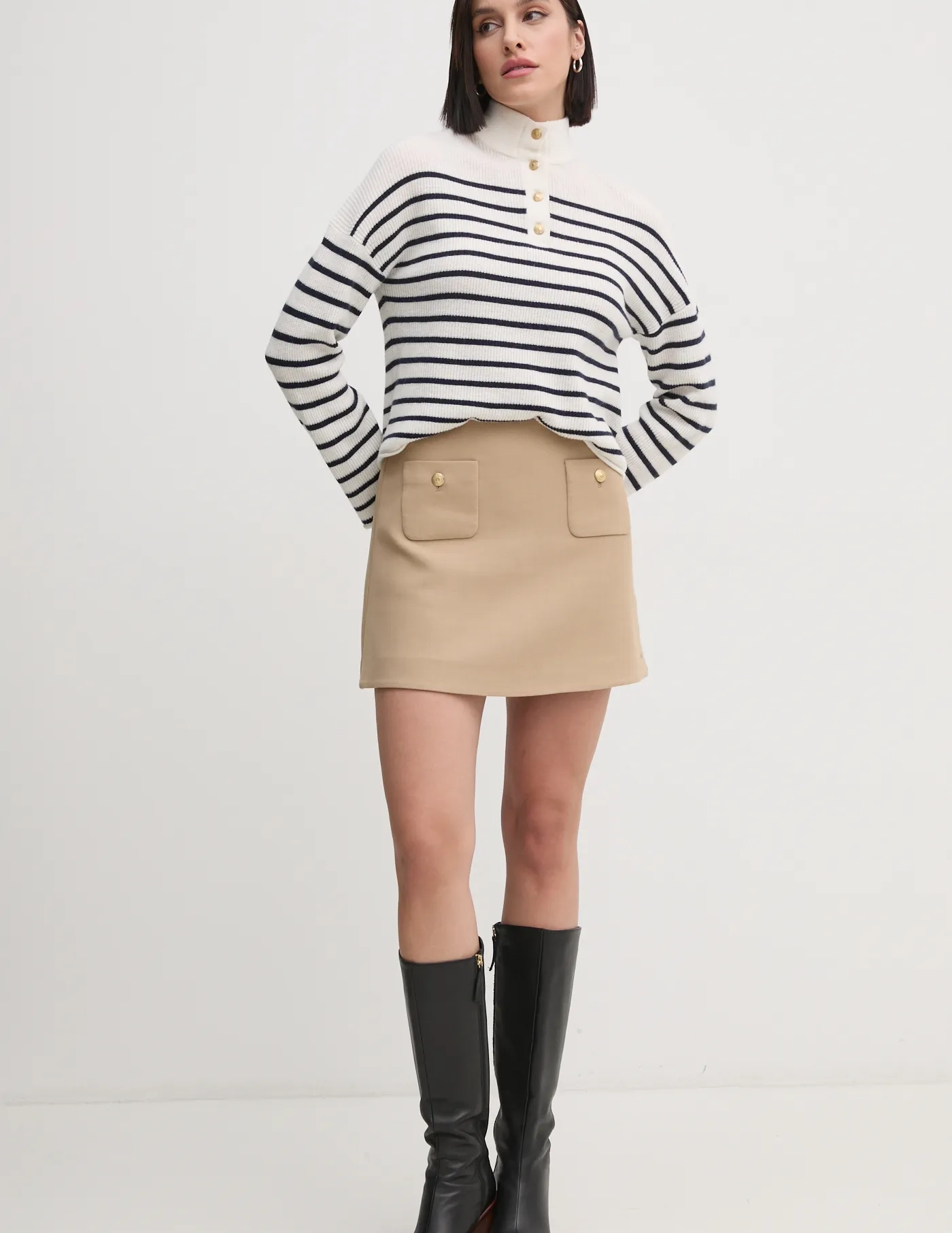 

Юбка Tommy Hilfiger, бежевый