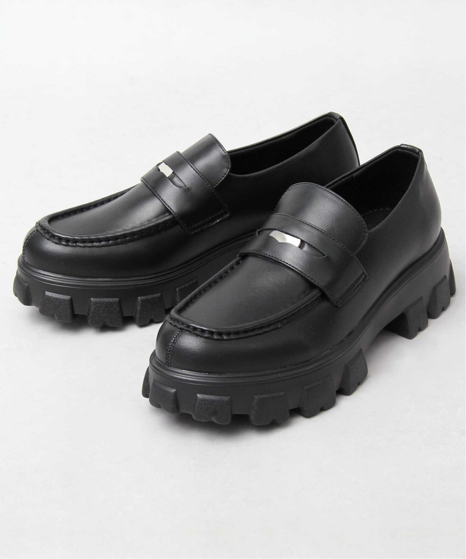 Лоферы с монеткой Glabella, black — фото 4