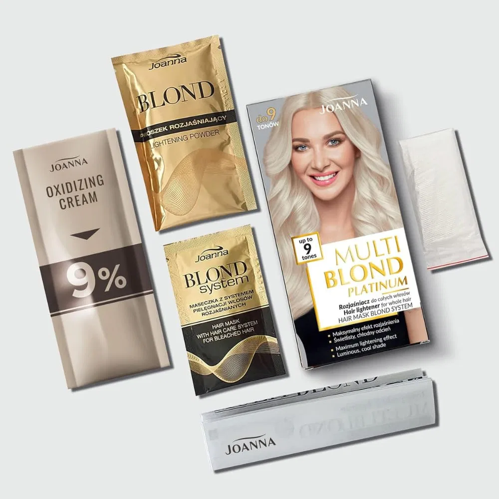 Осветлитель для волос «Multi Blond Platinum» от Joanna Professional Joanna, Brightens Hair By 9 Tones — фото 4