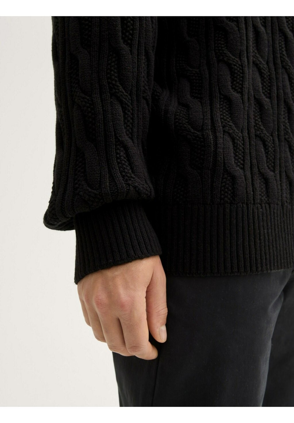 

Джемпер MIT ZOPFMUSTER TOM TAILOR DENIM, черный