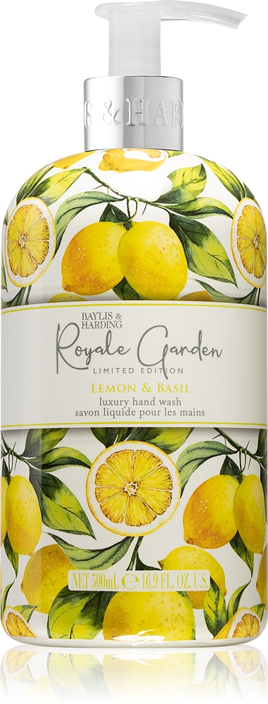 

Мыло для рук Royale Garden с лимоном и базиликом Baylis & Harding, 500 мл