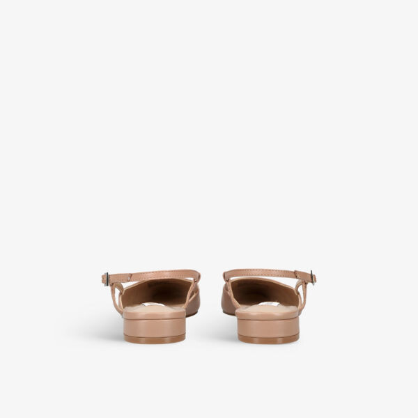 Кожаные туфли Belinda 217 с контрастной вставкой и пяткой на пятке Steve Madden, коричневый — фото 4
