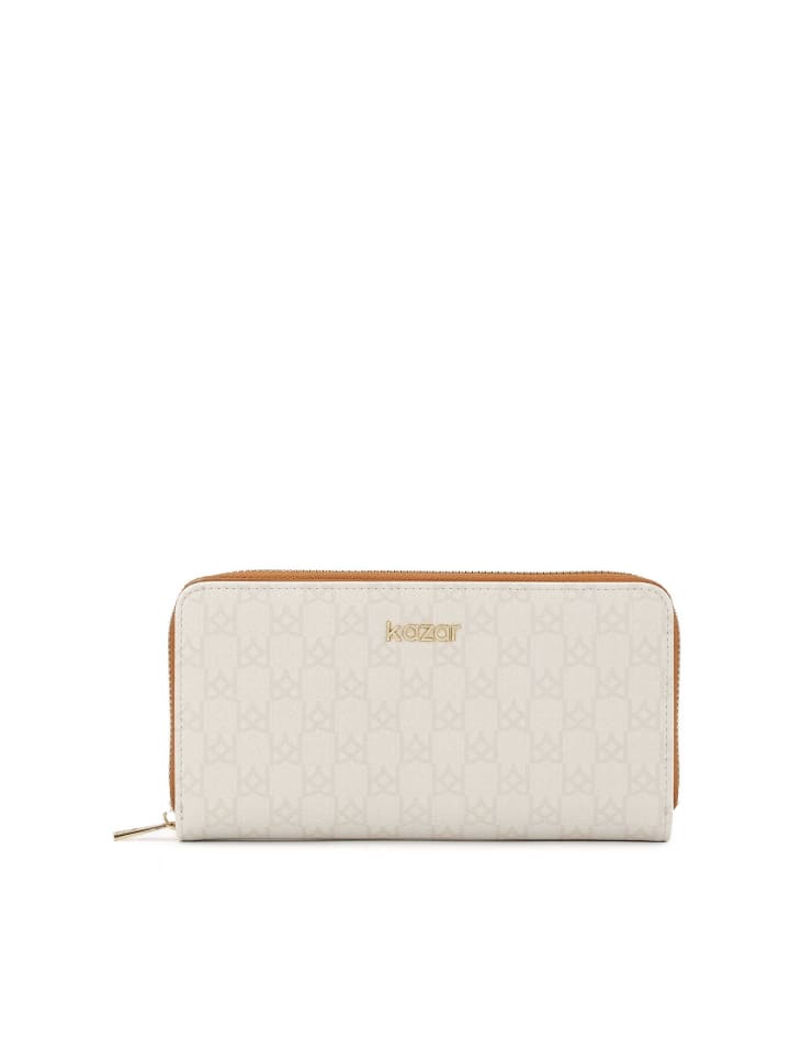 

Кошелек Kazar, цвет off-white