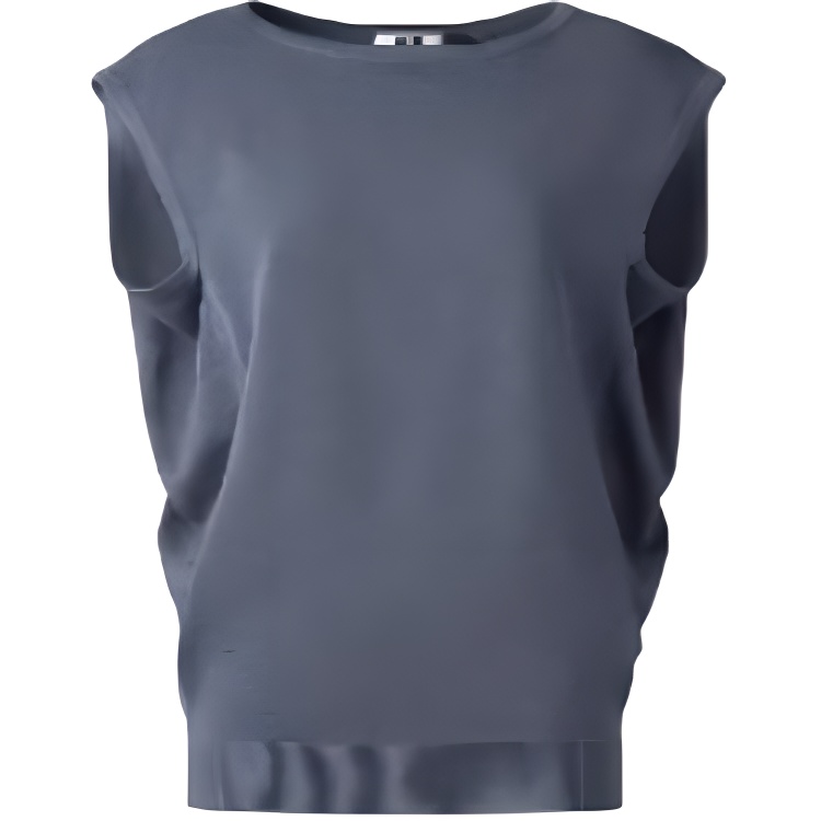 

Женский топ UNIQLO, серый