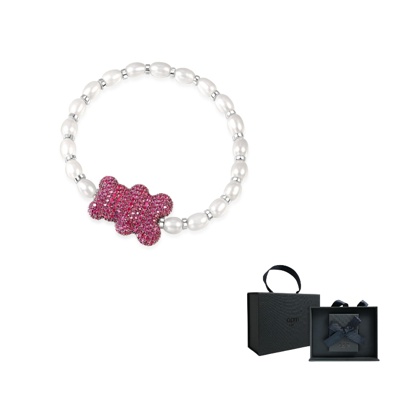 

Apm Monaco Браслет из серебра 925 пробы для женщин в розовом цвете