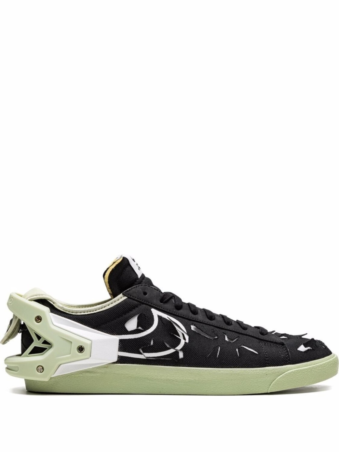 

Nike кеды Blazer Low Black / Olive Aura из коллаборации с Acronym, черный