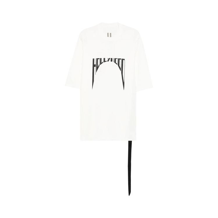 

Футболка Rick Owens DRKSHDW Jumbo T-Shirt 'Milk/Black', белый