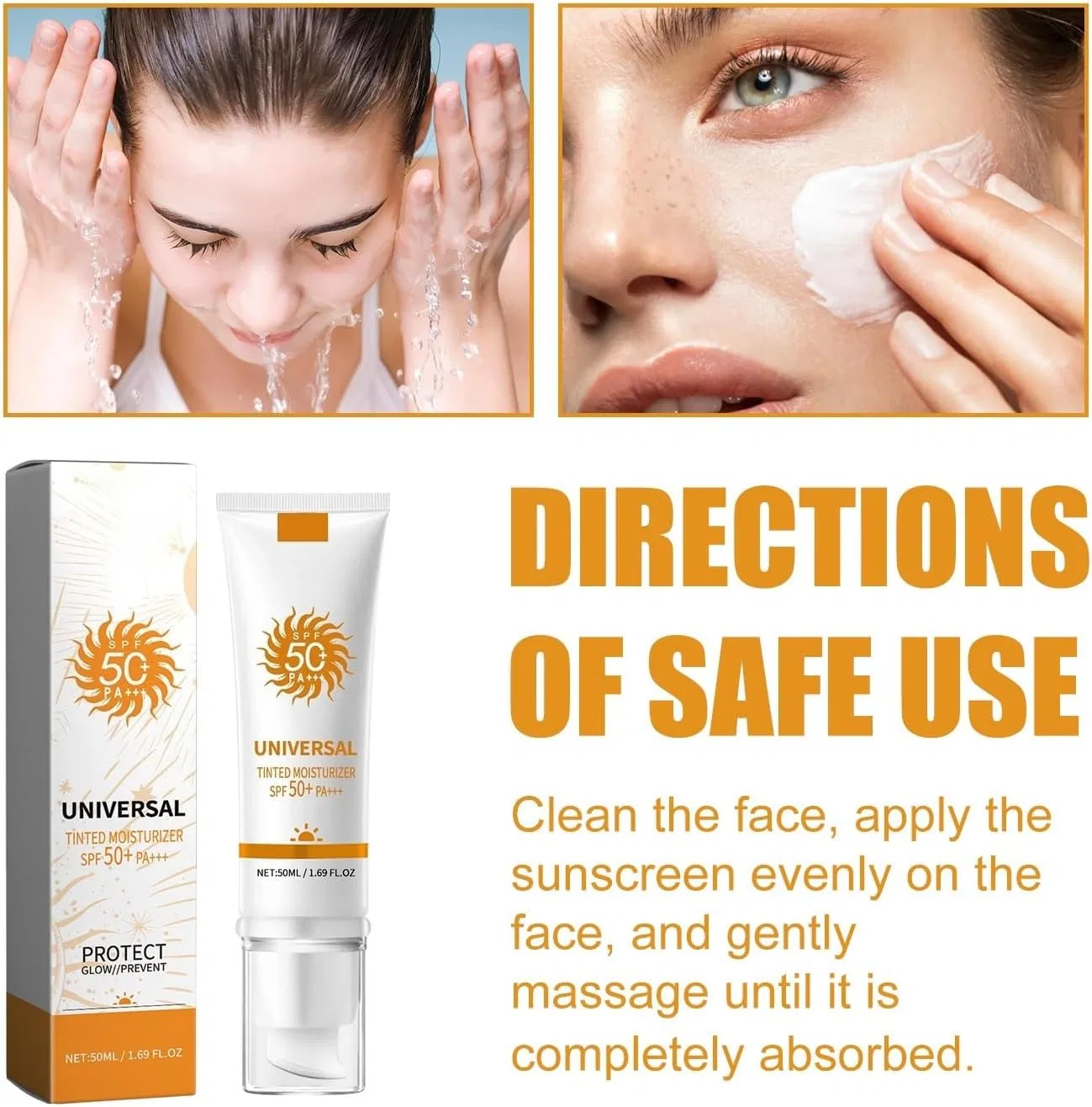 Солнцезащитный спрей для лица Rice Sunscreen Spray SPF50+ PA++++ 50 г — фото 3