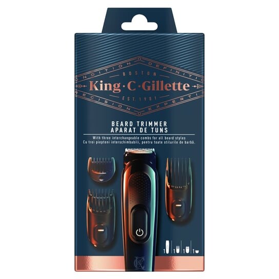 

Беспроводной триммер для бороды King C. Gillette для мужчин, Inny producent