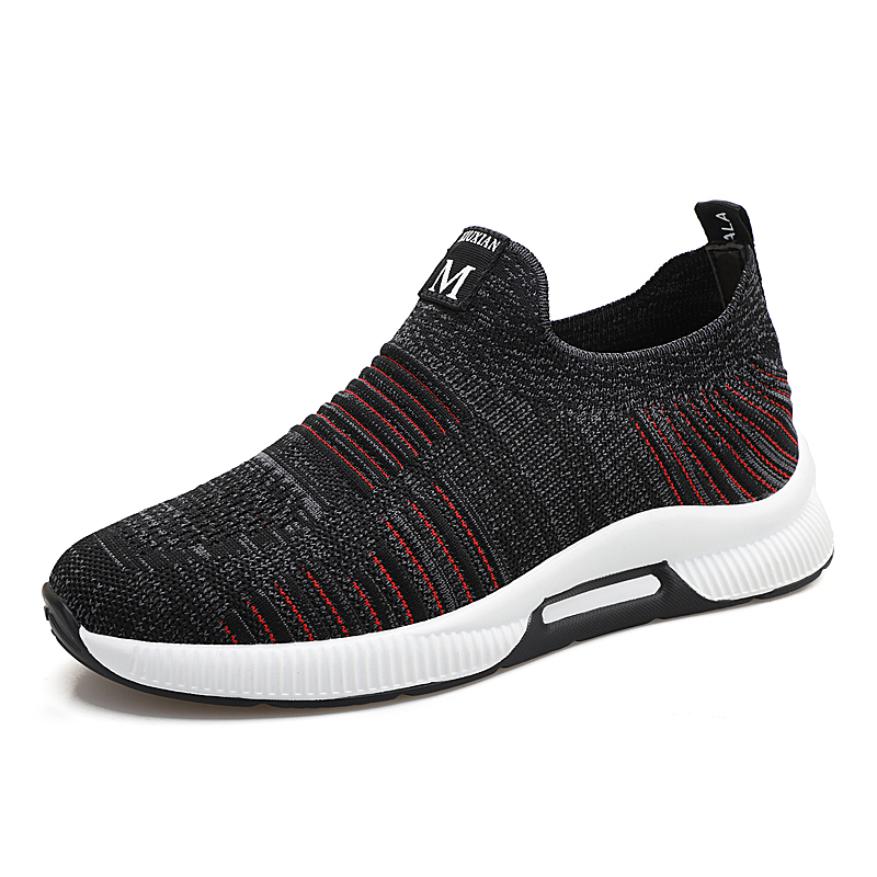 

BAKE Износостойкие дышащие легкие низкие кеды унисекс черные, цвет Black