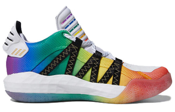 Кроссовки дама 6 gca Adidas, белый — фото 2