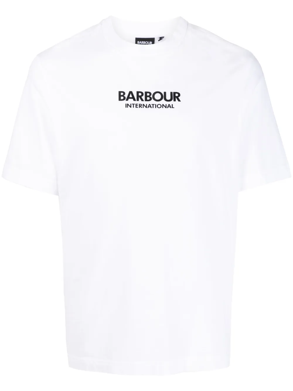 

Футболка с логотипом Barbour International, белый