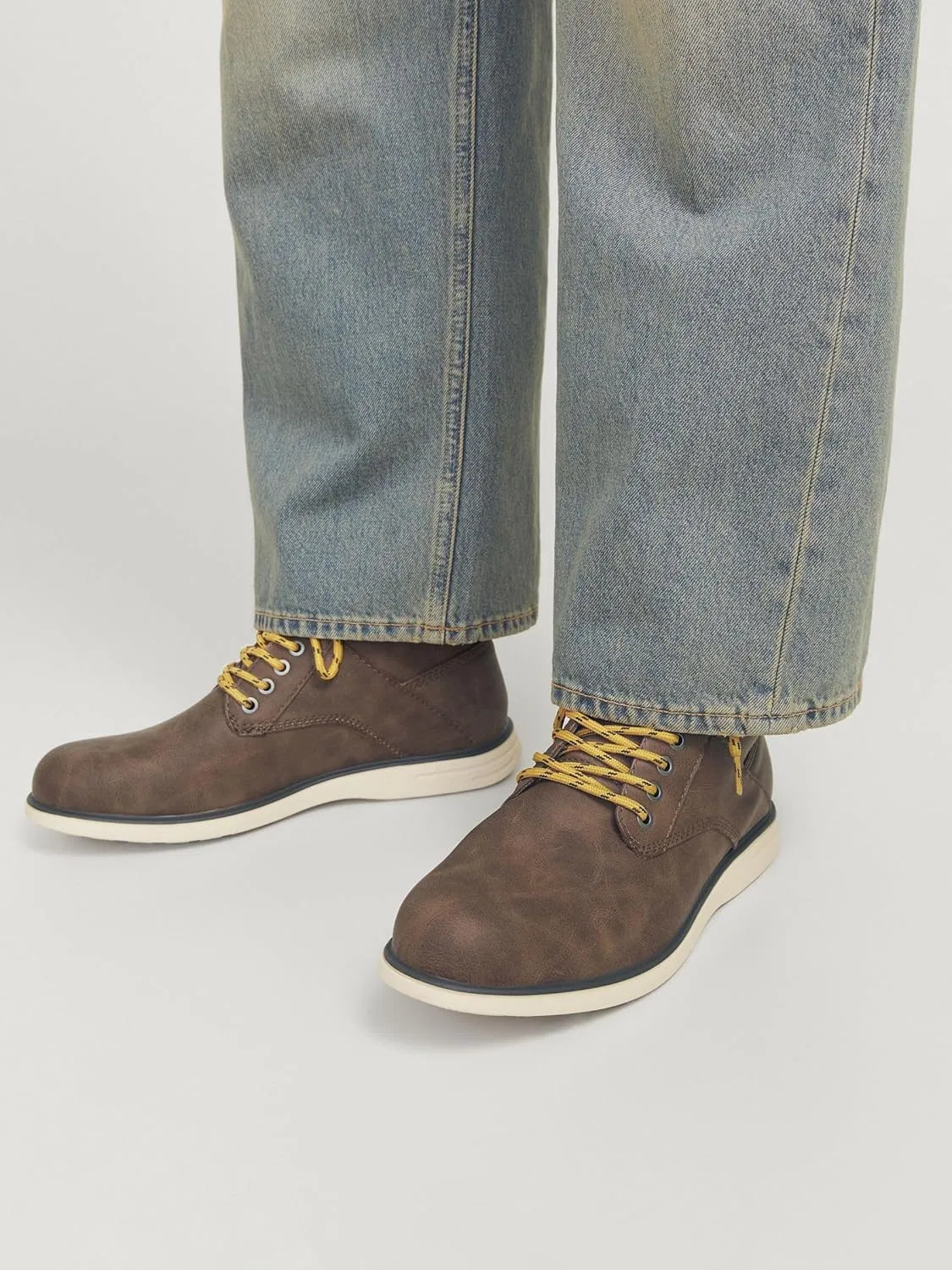Мужские ботинки Jack & Jones, Brown — фото 2