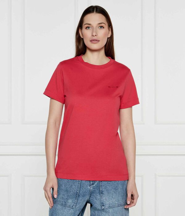 

Футболка женская Pinko однотонная, красный
