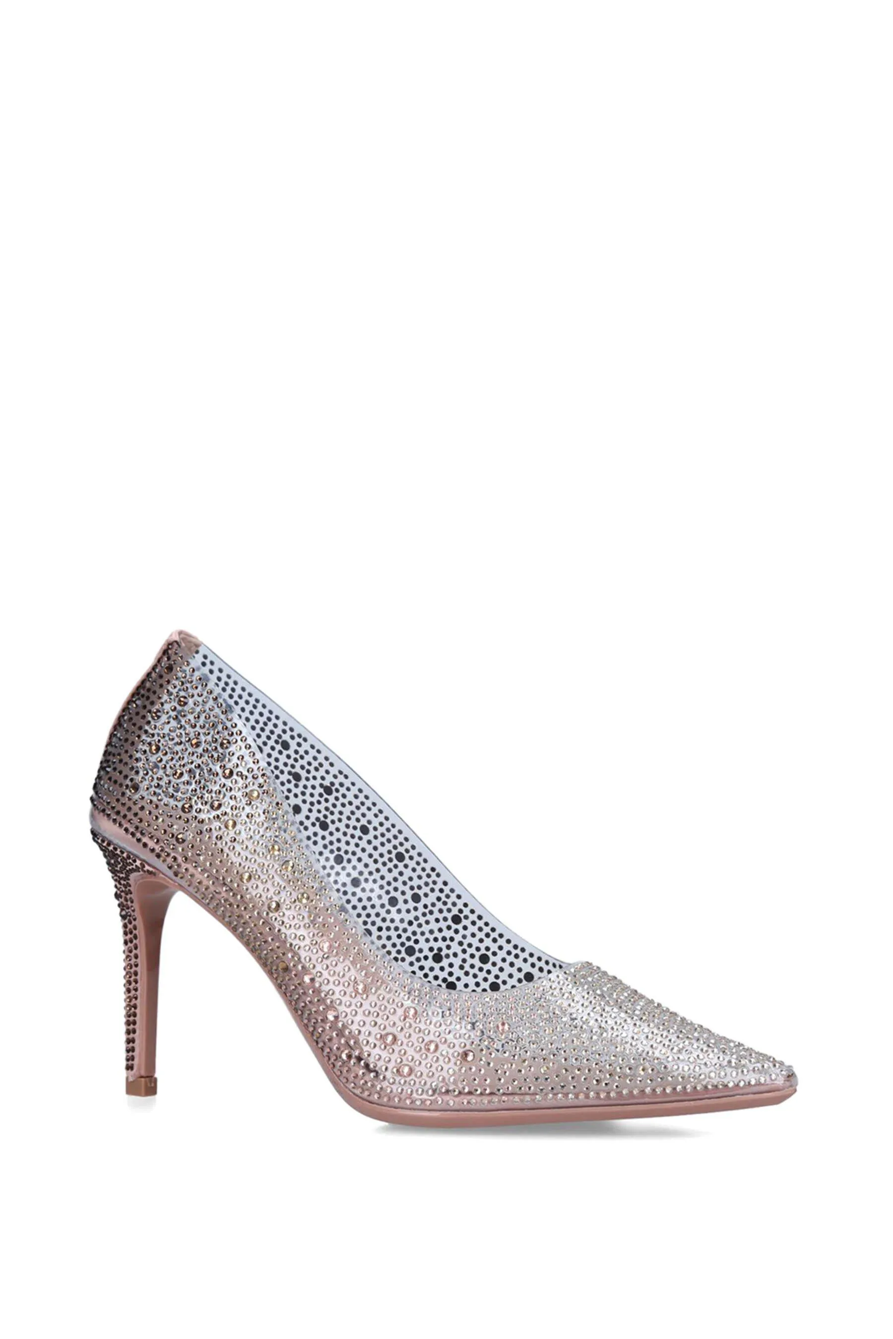 Виниловые туфли на каблуке Lovebird Carvela, розовый — фото 4