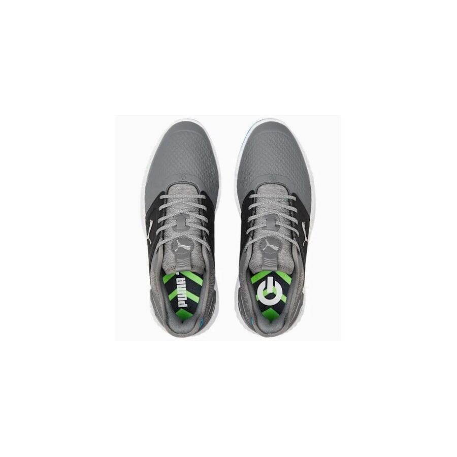 Кроссовки для гольфа Puma IGNITE ELEVATE серые мужские 376077 — фото 4