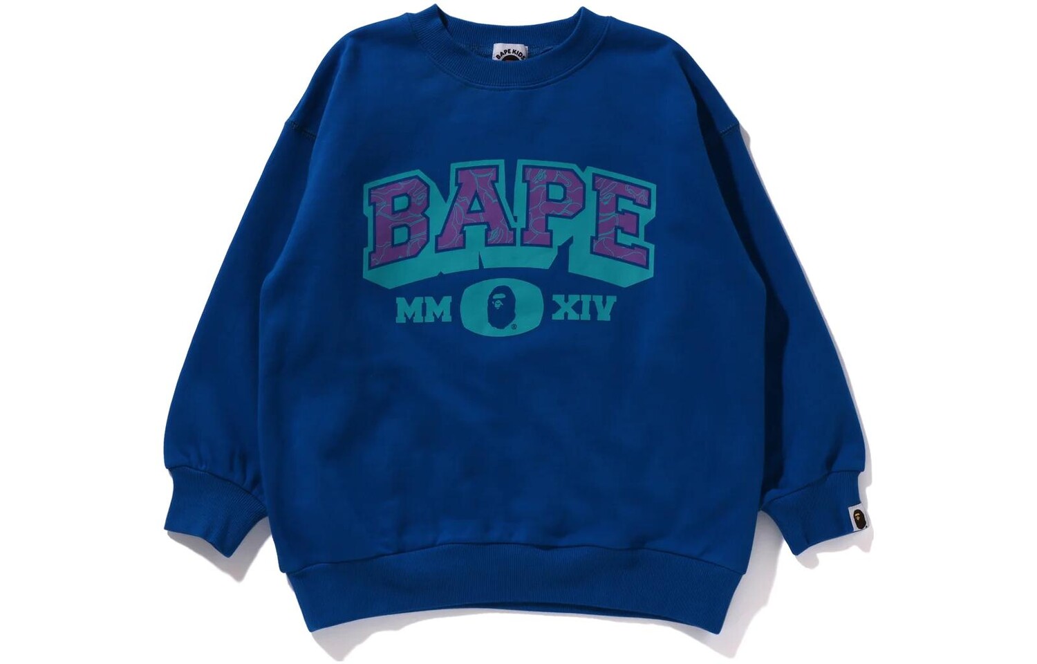 

Детская толстовка A Bathing Ape, фиолетовый