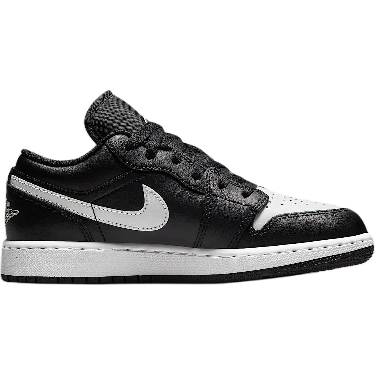 Jordan Кроссовки для скейтбординга детские низкие Air 1 Cushioning, Wear Resistant Black/Summit White — фото 3
