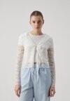 

Кардиган PCSLATE V NECK CARDIGAN Pieces, белый