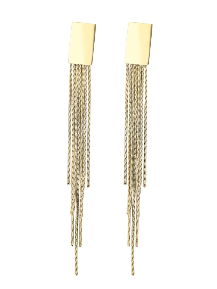 

Adeliás Женские серьги - серьги-гвоздики из нержавеющей стали в золотом исполнении