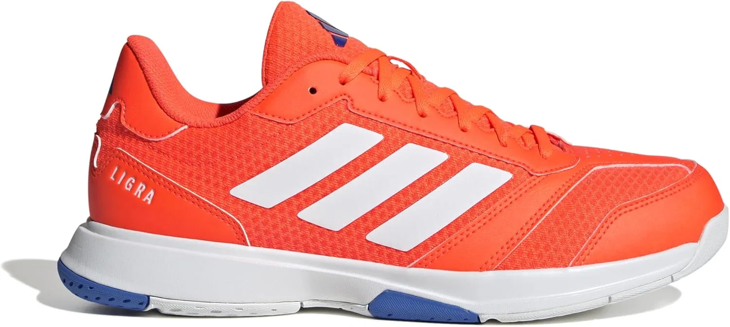 Мужские кроссовки Adidas Ligra 8 для игры в помещении, Ftwr White Ftwr White Bright Royal — фото 2