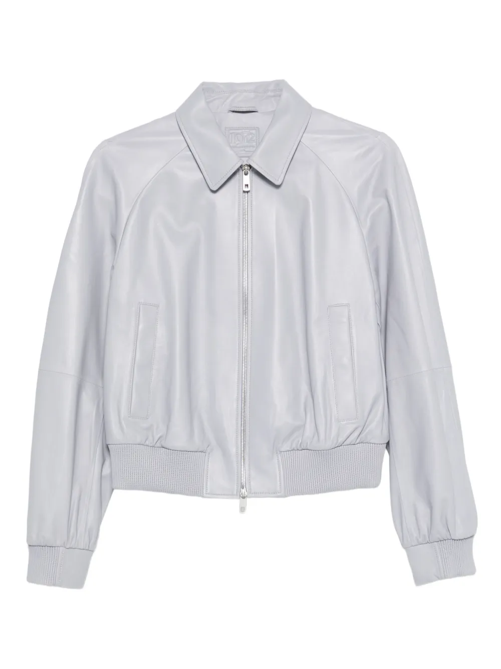 

Кожаная куртка на молнии Desa 1972, серый