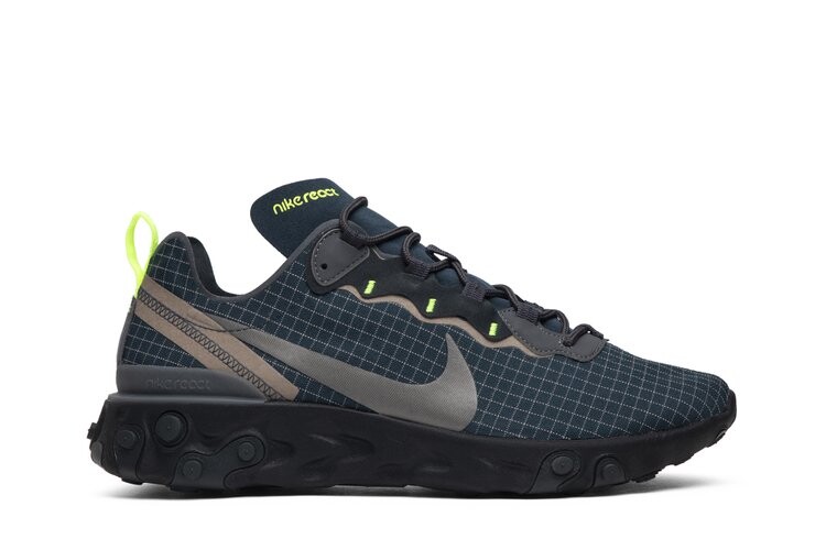 

Кроссовки Nike React Element 55 'Grid - Armory Navy', синий