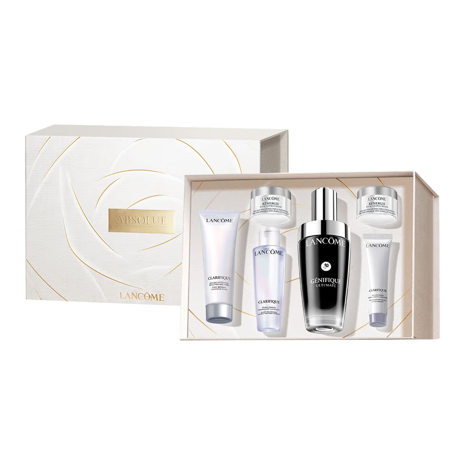 

LANCOME Набор сывороток lankou ultra refine little black bottle, увлажняющий и питающий, 6 предметов