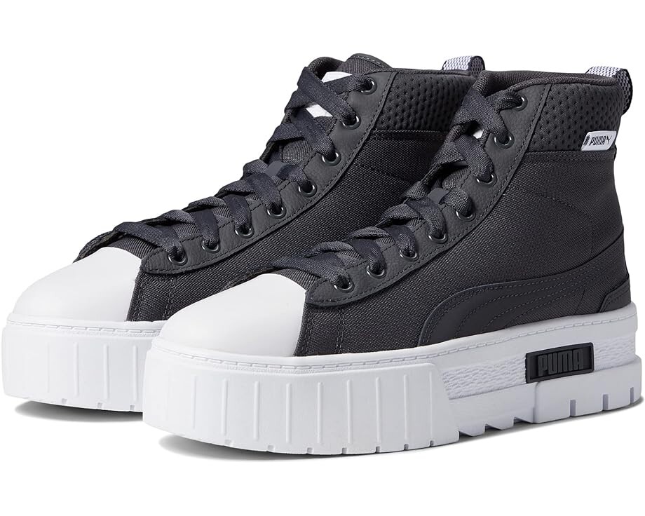 

Кроссовки PUMA Mayze Mid Safari, цвет Ebony