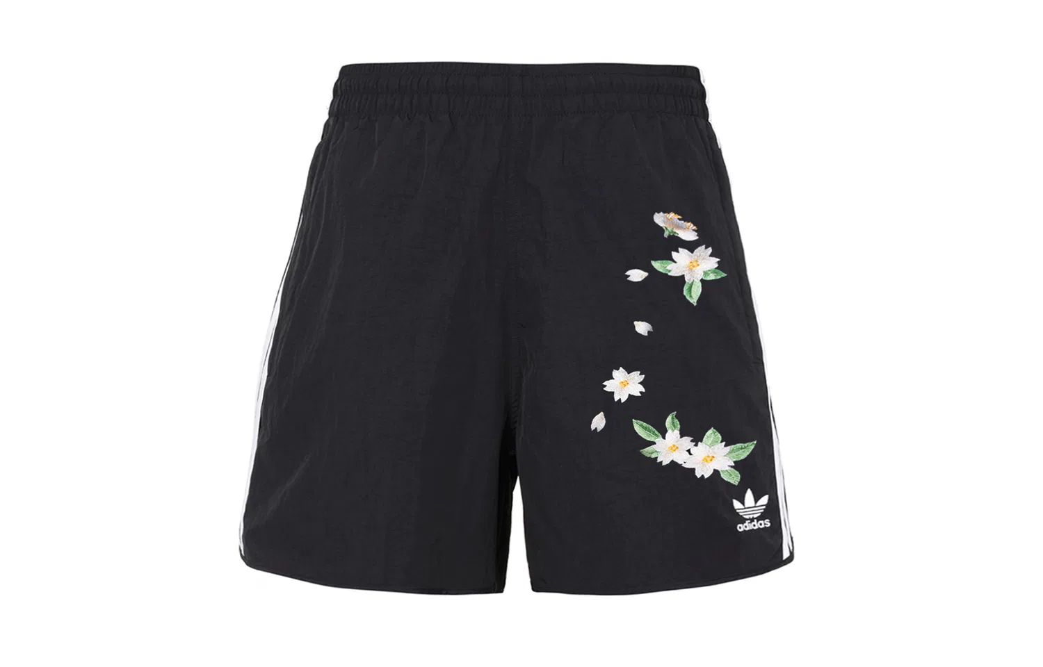 Шорты повседневные с вышивкой Adidas Originals черные