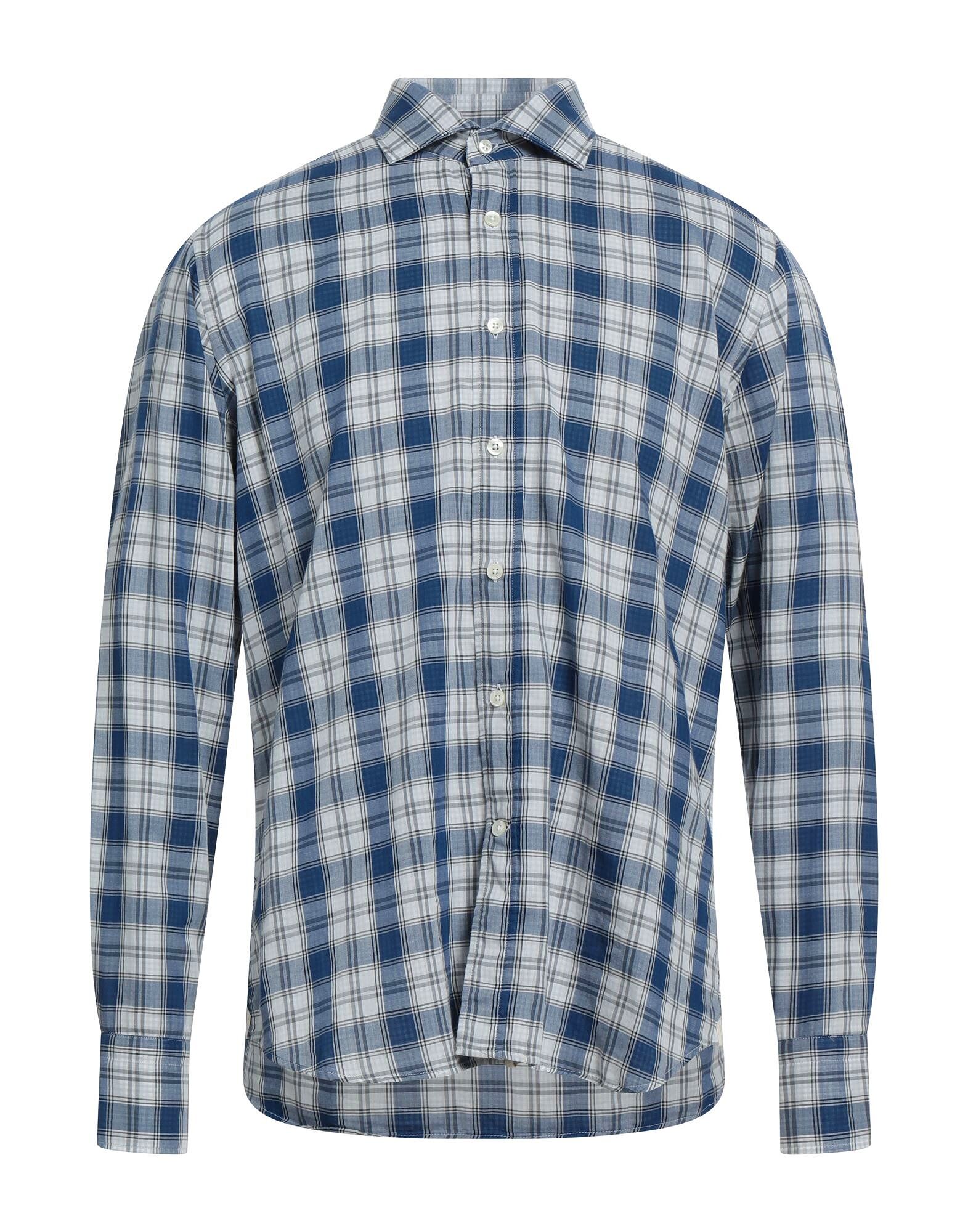 

Рубашка Tintoria Mattei 954, синий