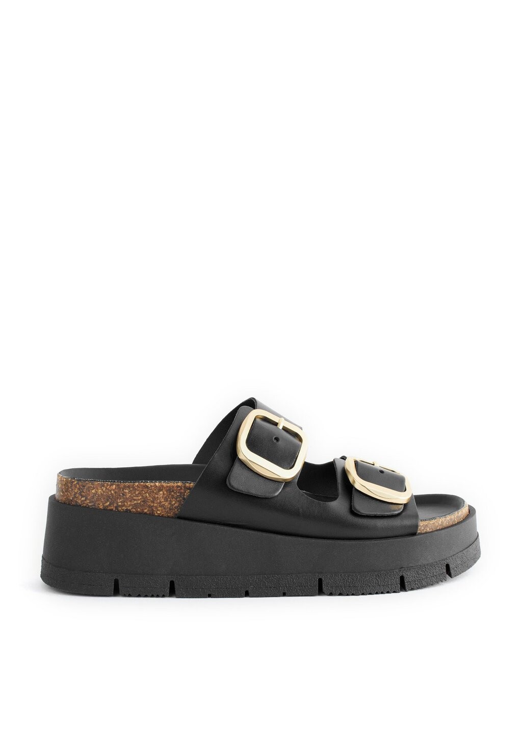 

Высокие мюли FOREVER COMFORTÂ DOUBLE BUCKLE Next, цвет black