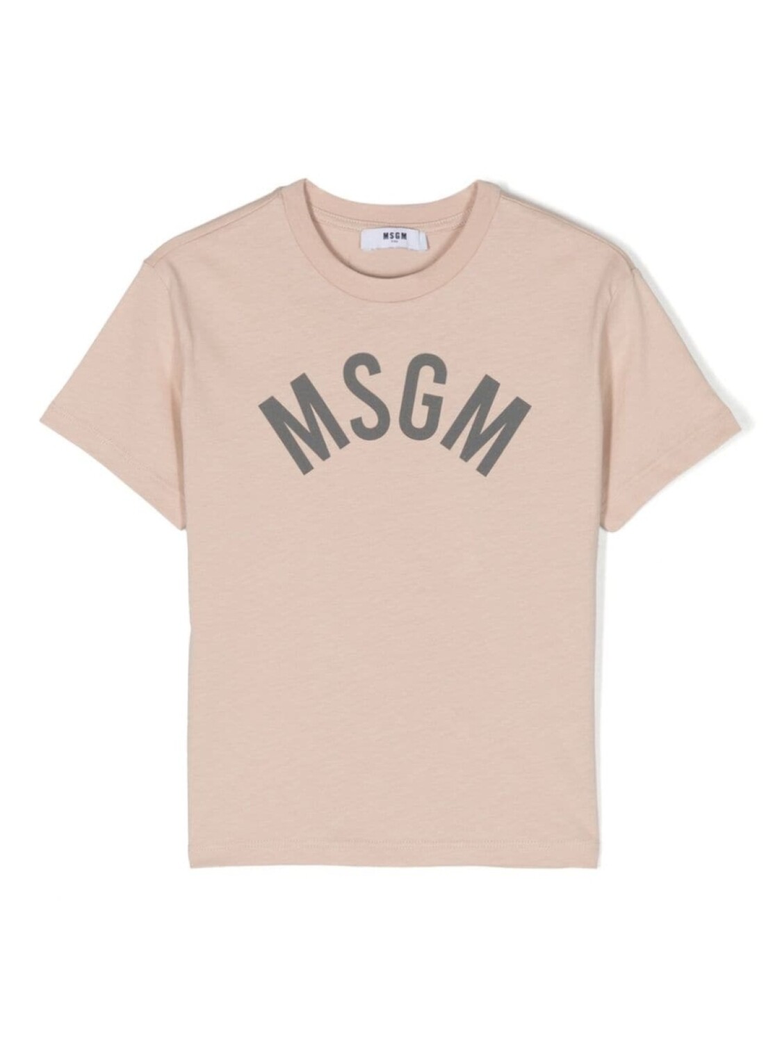 

MSGM Kids футболка с логотипом, коричневый