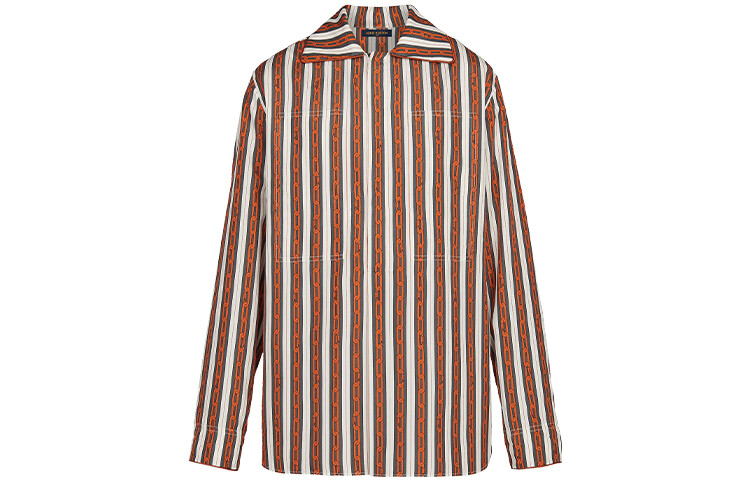 

Новые квартальные продукты LV Shirt Men Red Louis Vuitton, красный