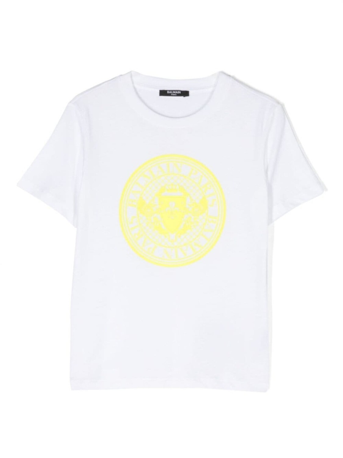

Balmain Kids футболка с логотипом, белый