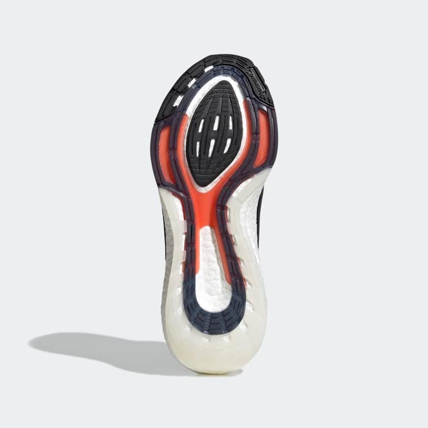 Мужские беговые кроссовки Adidas Ultraboost 22, темно-синий/ярко-красный — фото 4