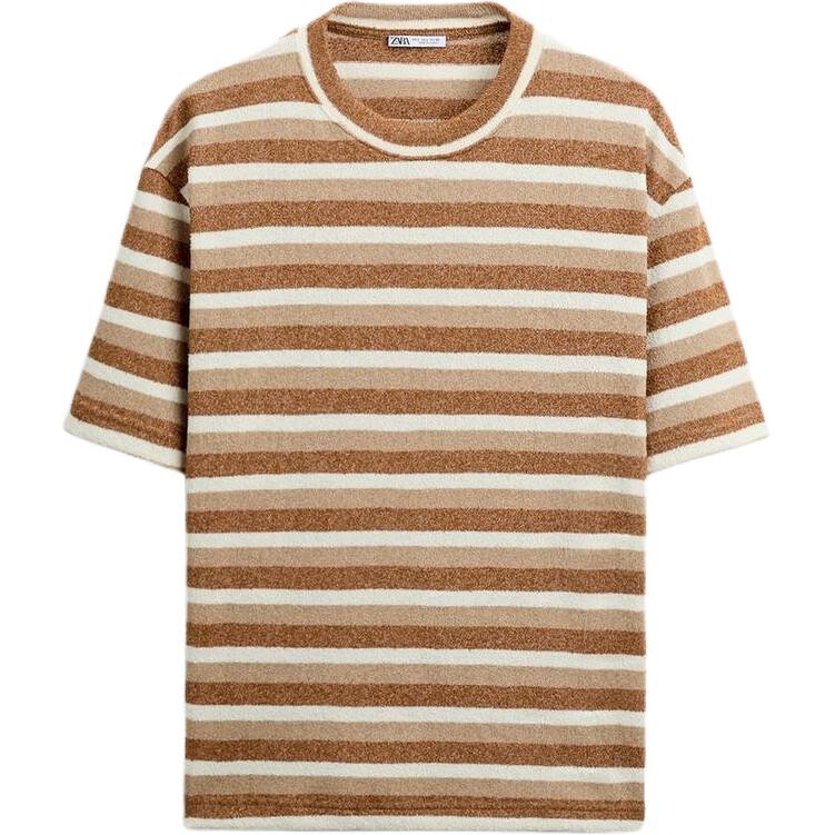 

Футболка мужская в полоску Zara, цвет Stripes