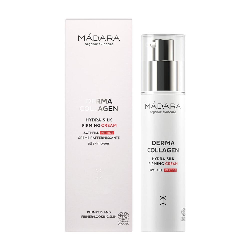 

Увлажняющий крем для ухода за лицом Crema facial reafirmante collagen hydra-silk Mádara organic skincare, 50 мл