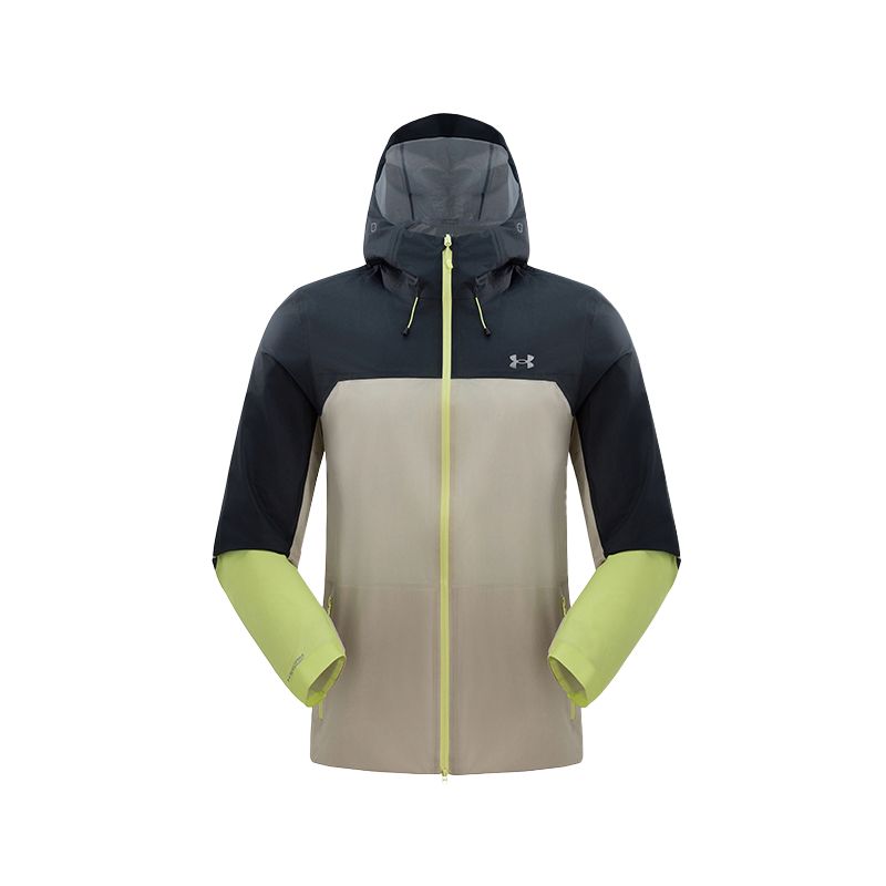 

Under Armour Ветровка мужская водонепроницаемая ветрозащитная дышащая сверхлегкая, 0111 Coix Seeds White