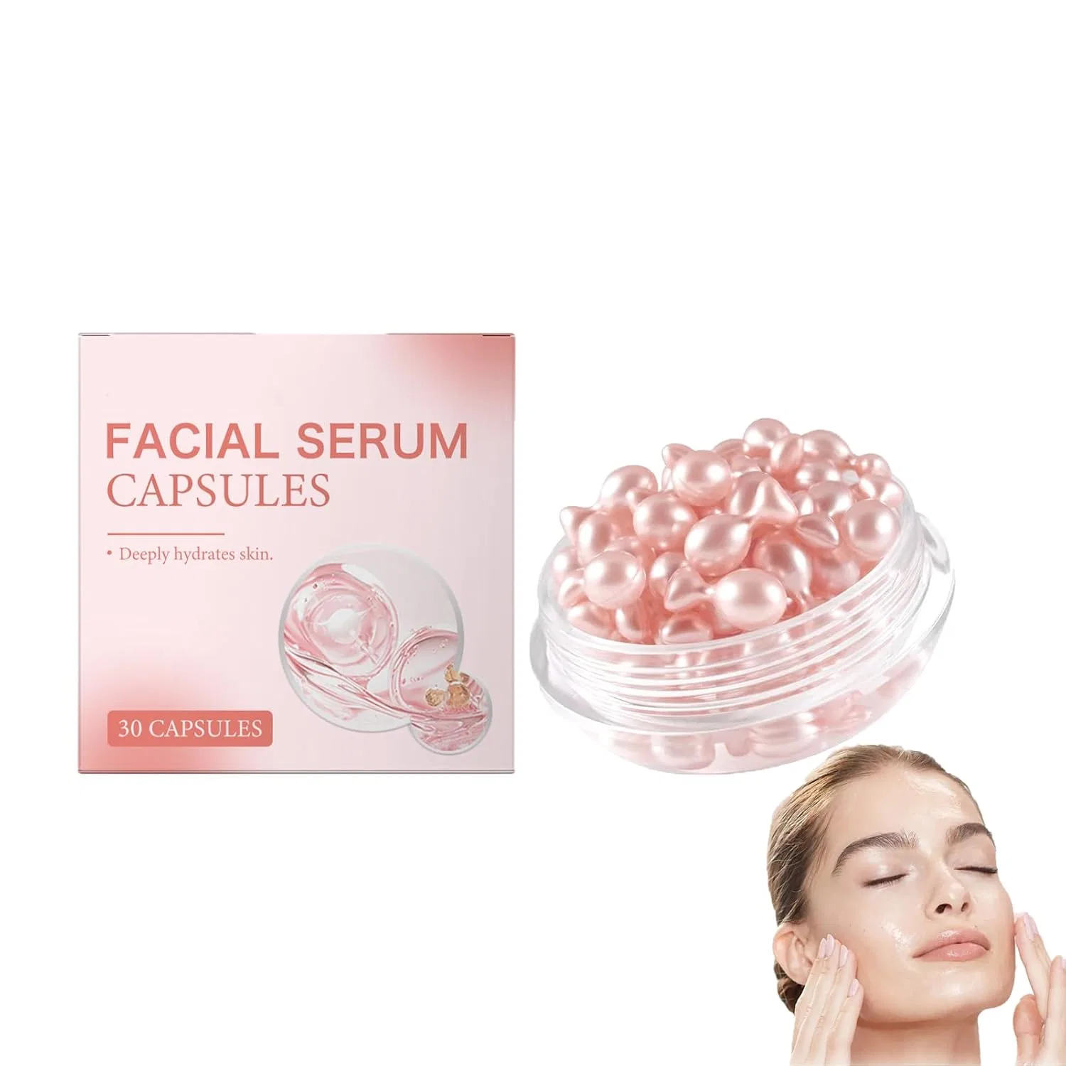 Сыворотка Yxcully — Капсулы для лица антивозрастные с витамином E , 1Pcs