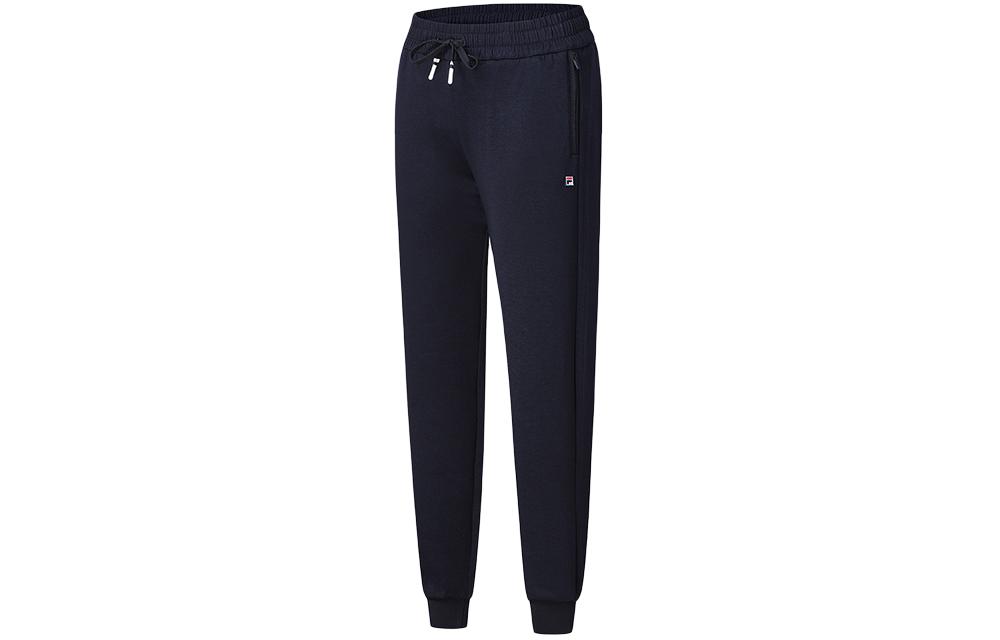 

Футболка вязаная женская королевского синего цвета FILA