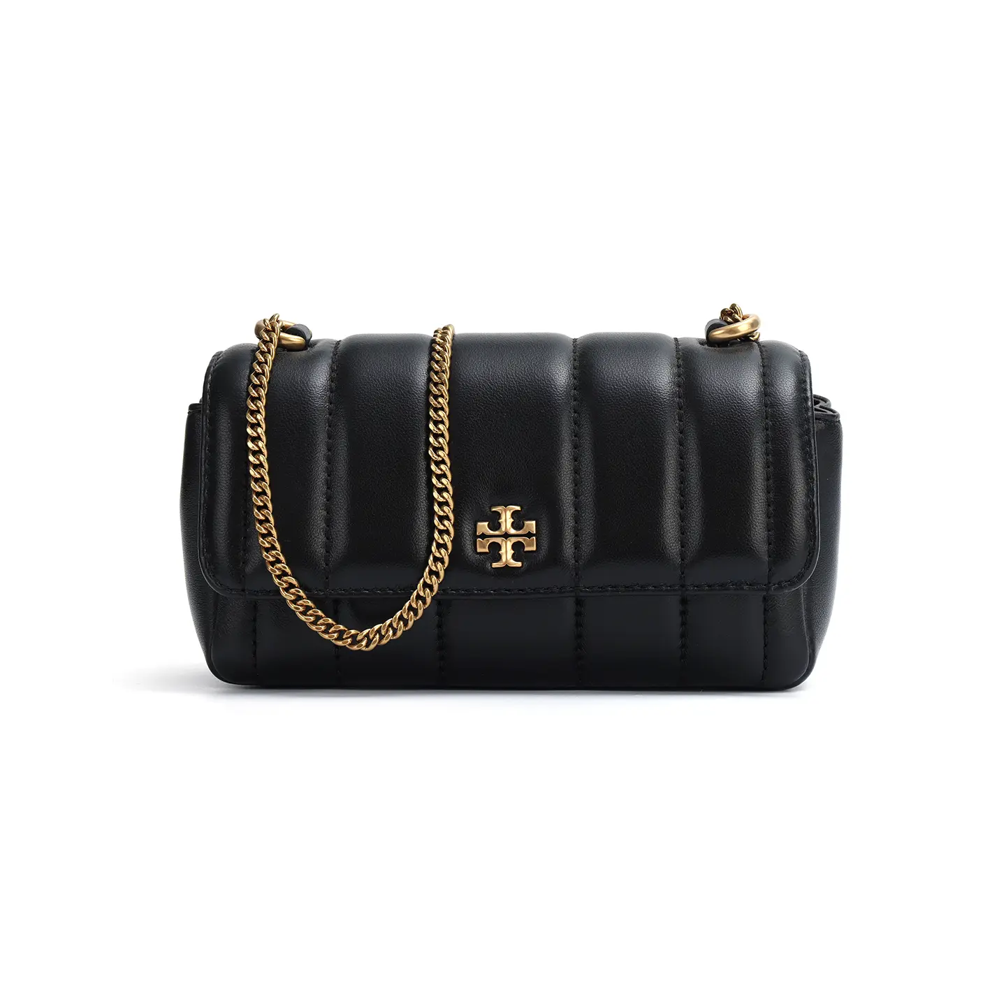 

TORY BURCH Кожаная портативная мини сумка через плечо для женщин черная