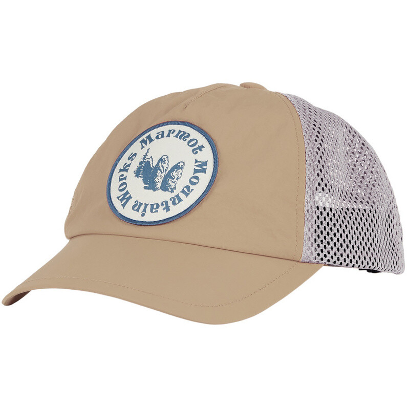

Кепка Alpine Soft Mesh Trucker Marmot, бежевый