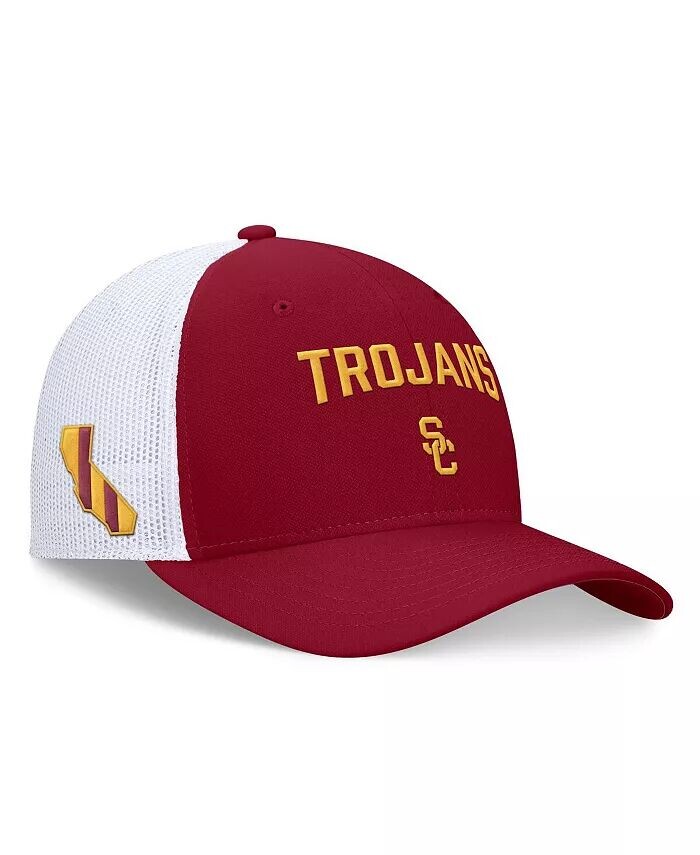 

Мужская кепка Cardinal/White USC Trojans Primetime City Trucker Adjustable Nike