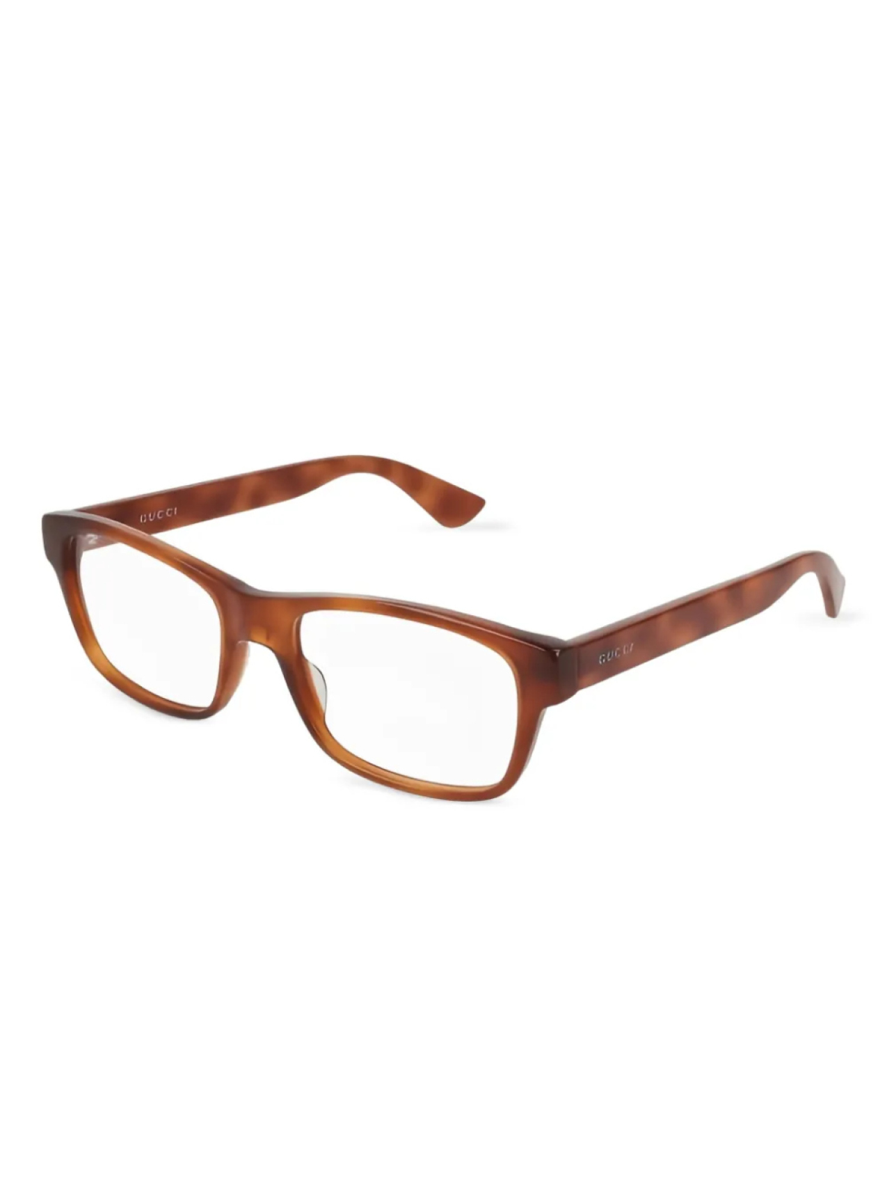 

Очки в квадратной оправе Gucci Eyewear, коричневый
