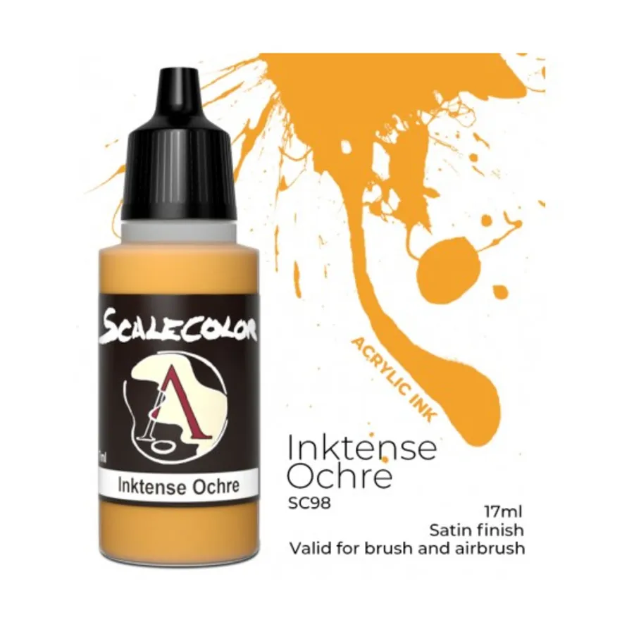 

Инктенс Охра, Scalecolor Inktensity Paints